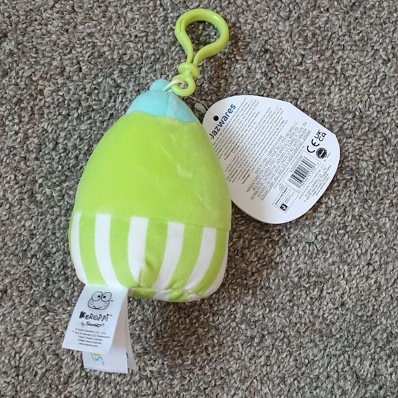 New With Tag Squishmallows Hello Kitty‎ And Friends Keroppi 3.5" Clip-on Plush - Picture 5 of 12